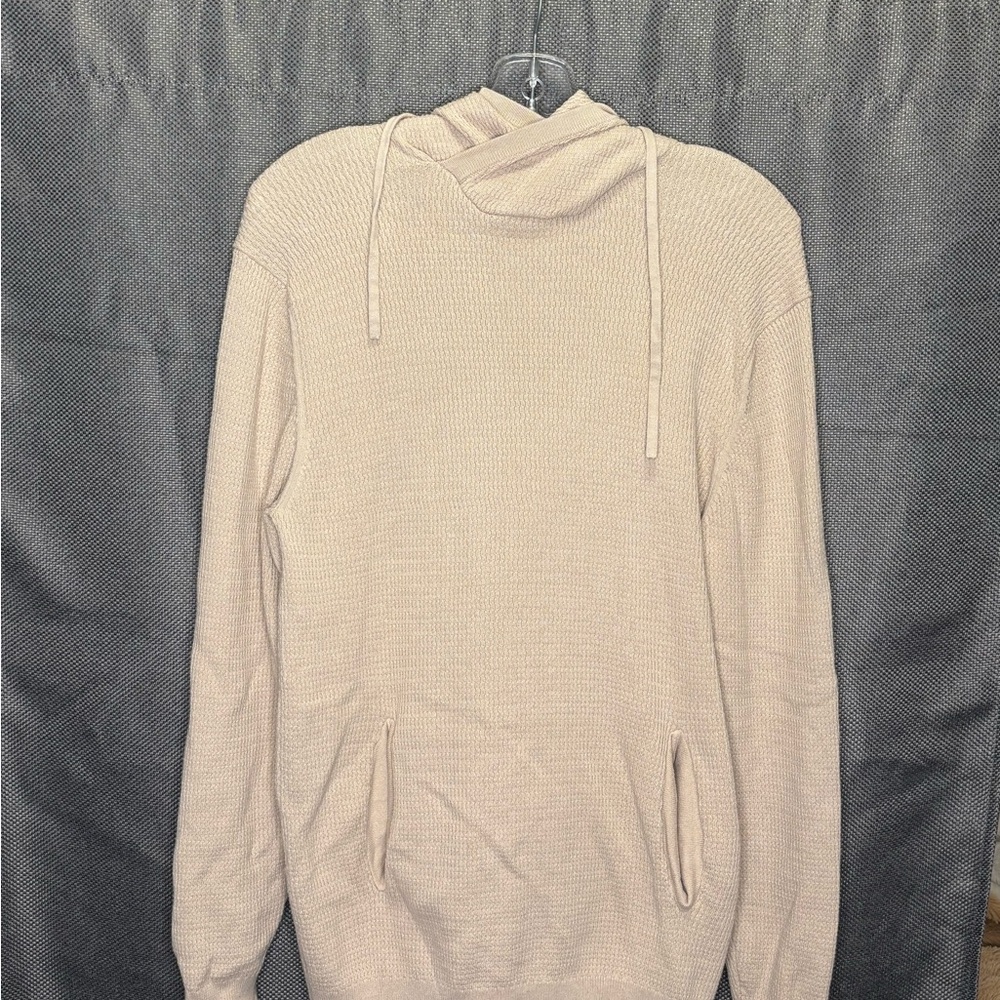 British Invasion Men's Beige Hoodie Small Like New